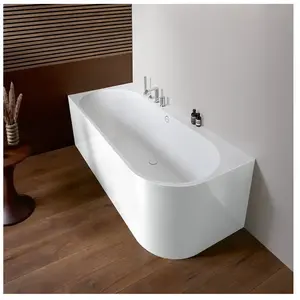 Villeroy & Boch Oberon 2.1 - Bad 18x8 cm, links, alpine wit UBQ180OBN9...