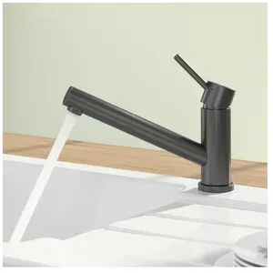 Mitigeur de cuisine Villeroy Como Shower Window en Acier inoxydable AnthraciteVendu parcdiscount