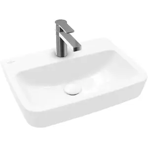 Villeroy & Boch, Lavabo, V&B lave-mains O.NOVO 500x370mm sans lavabo, anti-bac C (370 mm, 500 mm)