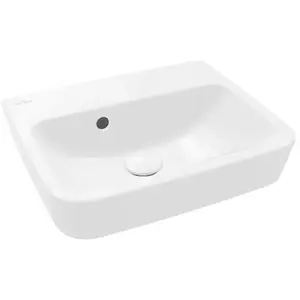 Villeroy & Boch, Lavabo, V&B lave-mains O.NOVO 450x370mm o HL m ÜL we AntiBac C+ (370 mm, 450 mm)