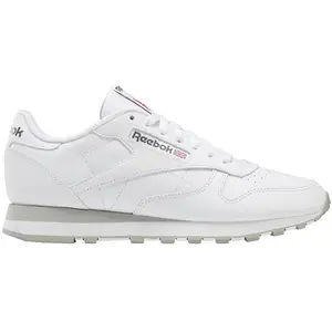 Reebok Classic Leather Mixte Sneaker, FTWWHT/PUGRY3/PURGRY, 40 EU pas cher