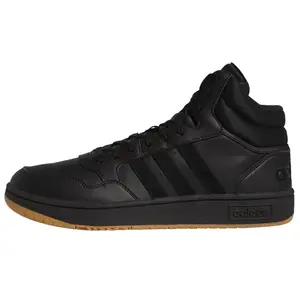 adidas Hoops 3.0 Mid Classic Vintage Basketball-inspired Homme Basket, Core Black Core Black Ftwr White, 40 EU pas cher