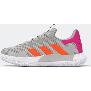 adidas SoleMatch Control Clay Dames - Sportschoenen - Tennis - - Grey/Orange pas cher
