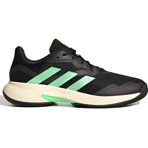 Adidas Chaussures: Adidas Courtjam Control Clay Noir Vert Gw4220-Taille-44 2/3 pas cher