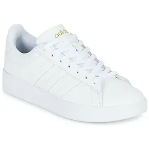 adidas Femme Chaussures de tennis Grand Court 2.0, Blanc Footwear White Gold Met, 38 2/3 EU pas cher