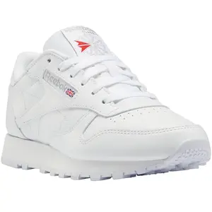 Reebok Classic Leather Femme Baskets, FTWWHT/FTWWHT/PUGRY3, 42 EU pas cher
