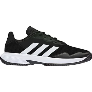 adidas CourtJam Control Clay Heren - Sportschoenen - Tennis -  - Black/White pas cher