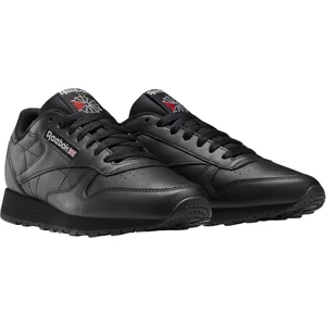 Reebok Classic Leather Mixte Sneaker, CBLACK/CBLACK/PUGRY5, 42 EU pas cher
