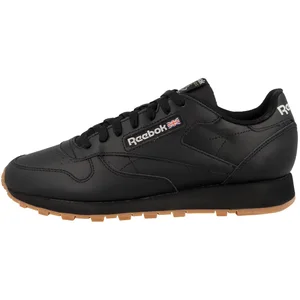 Reebok Classic Leather Mixte Sneaker, CBLACK/PUGRY5/RBKG03, 52 EU pas cher