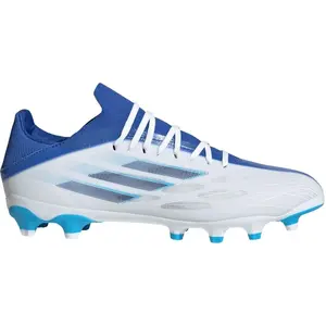 Chaussures de Football Blanche/Bleu Mixte Adidas X Speedflow.2 pas cher