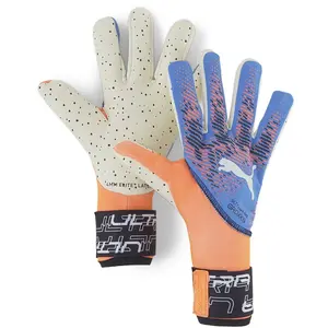 Gants de Foot - Puma - Ultra Ultimate 1 - Bleu/Orange - Respirant - No... pas cher