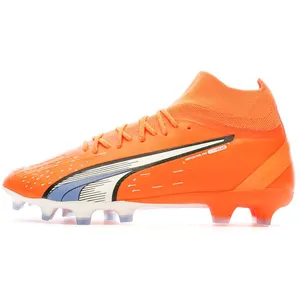 Puma Chaussures De Football Orange Homme Puma Ultra Pro Fg - 45 pas cher