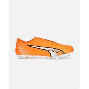 Voetbalschoenen Volwassenen Puma Ultra Play Mg Oranje Uniseks pas cher