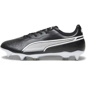 PUMA King Match Mxsg Mixte Chaussures de football, PUMA BLACK-PUMA WHITE, 40.5 EU pas cher