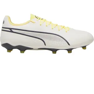 Chaussures de Football Ecru Homme Puma King Pro pas cher