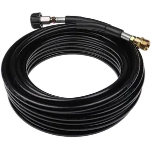 vhbw Tuyau de rallonge 15 m compatible avec Kärcher K4, K 300M-PL-HORNBACH, K 330 M nettoyeur haute pression avec connexion M22 x pas cher
