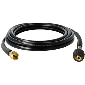 Tuyau de rallonge noir pour nettoyeur haute pression Kärcher K 2.38 M - VHBW - 3m - 200 bar pas cher