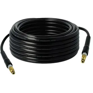Vhbw vhbw 20m Tuyau haute-pression compatible avec Kärcher K 5 Premium Silent Car & Home *JP nettoyeur haute pression - Filetage en laiton pas cher