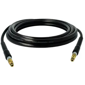 Vhbw vhbw 5m Tuyau haute-pression compatible avec Kärcher K 7.710 T 400, K 7.750, K 7.70MX-4F-WB *EUR nettoyeur haute pression - Filetage en laiton pas cher