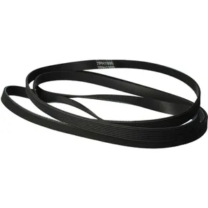 VHBW vhbw Courroie d'entraînement compatible avec Bosch WTB862xxx, WTE861xxx, WTH830xxx, WTH852xxx, WTW832xxx, WTW834xxx sèche-linge - 199,5 cm noir pas cher