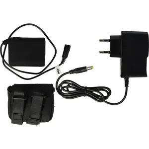 Vhbw - 1x Bloc de batteries pour lampes de vélo (7800mAh, 8,4V, Li-ion), tissu hydrofuge + chargeur pas cher