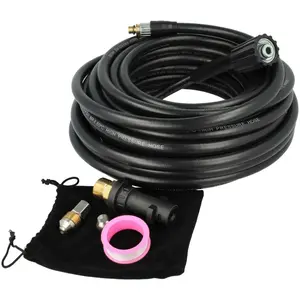 VHBW vhbw 15m Tuyau haute-pression compatible avec Kärcher K3, K2, K5, K4, K7, K6 nettoyeur haute pressionVendu parrakuten