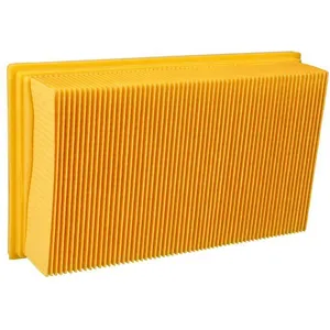 VHBW vhbw 1x filtre plissé plat compatible avec Bosch GAS 35 L SFC+, ... pas cher