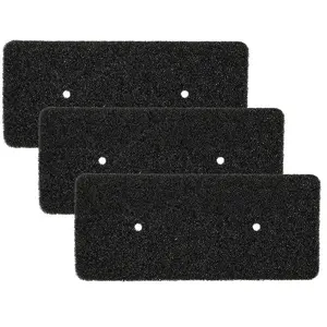 VHBW vhbw 3x filtre mousse compatible avec Samsung DV80H8100HWEU, DV80H8100HWEN, DV80H8100HWEG, DV80F5E5HGWEU, DV70F5E0HGWEU, DV90H8000HW sèche-linge pas cher
