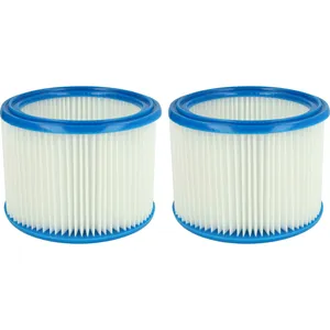 VHBW vhbw Set de filtres 2x Filtre plissé compatible avec Nilfisk Atti... pas cher