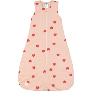 Lässig Laessig - Gigoteuse bébé 4 saisons Heart Peach rose TOG 2.5 - Lassig 86/92Vendu parberceau-magique