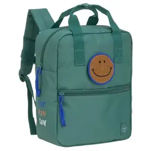 Lässig Mini Sac à dos carré Little Gang Vert foncé