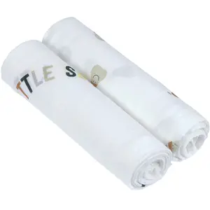 Lässig Hydrofiele luier Heavenly soft Swaddle / luier XL 2 stuks, 120 x 120 cm - Happy Fruits Pear pas cher