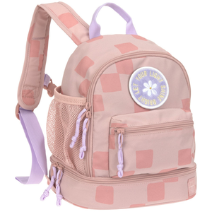 Lässig, Sac + cartable maternelle, Pattern Party Mini Backpack, Rose