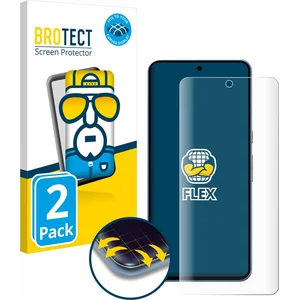 BROTECT - Screenprotector voor Google Pixel 8 Pro - Folie Beschermfolie transparant volledig dekking - (2 Stuks) pas cher