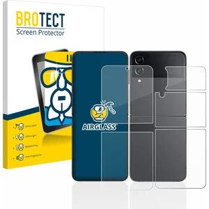 Comparateur de prix : BROTECT - Screenprotector voor Samsung Galaxy Z Flip 4 (Voor+Achter) -...