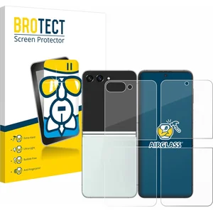 Comparateur de prix : BROTECT - Screenprotector voor Samsung Galaxy Z Flip 5 (Voor+Achter) -...