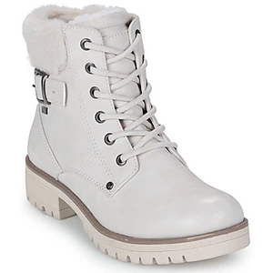 Boots Tom Tailor 4290100030-CREAM femme pas cher
