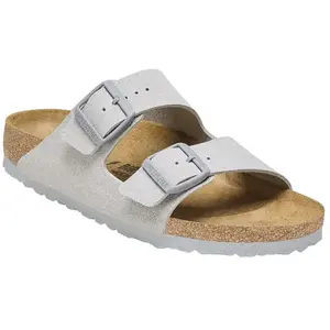 Birkenstock Arizona Birko-Flor Femme - Grey, Grey 41 pas cher