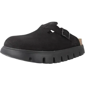 Birkenstock Sabots Femme Birkenstock Boston Chunky Suede Leather