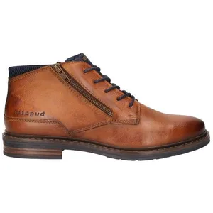 Bottines homme - Bugatti - Ref 63599 - Cuir - Lacets - Marron pas cher