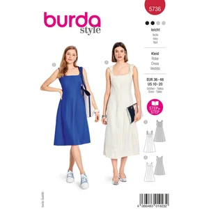 Burda Naaipatronen Dames - Maat 46/Maat 44/Maat 42/Maat 40/Maat 38/Maa...