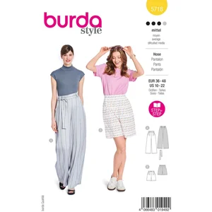 Burda Naaipatronen Dames - Maat 48/Maat 46/Maat 44/Maat 42/Maat 40/Maat 38/Maat 36