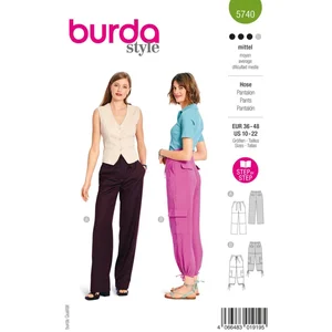 Burda Naaipatronen Dames - Maat 48/Maat 46/Maat 44/Maat 42/Maat 40/Maat 38/Maat 36