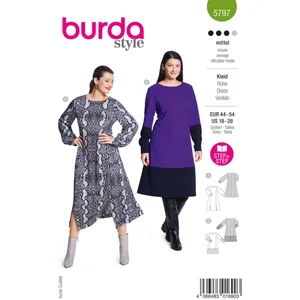Burda nr. 5797 maat 44 - 54