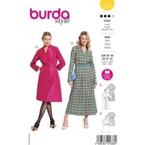 Burda nr. 5767 maat 36 - 48 pas cher