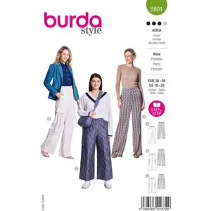 Burda nr. 5801 maat 36 - 46