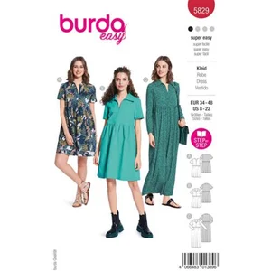Burda nr.5829 maat 34-48