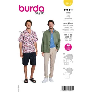 Burda nr.5842 maat 48-58 pas cher