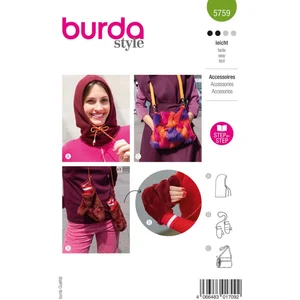 Burda nr. 5759 maat one size