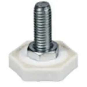 Pied avant compatible avec Whirlpool 481246248054 filetage M8 pour mac... pas cher